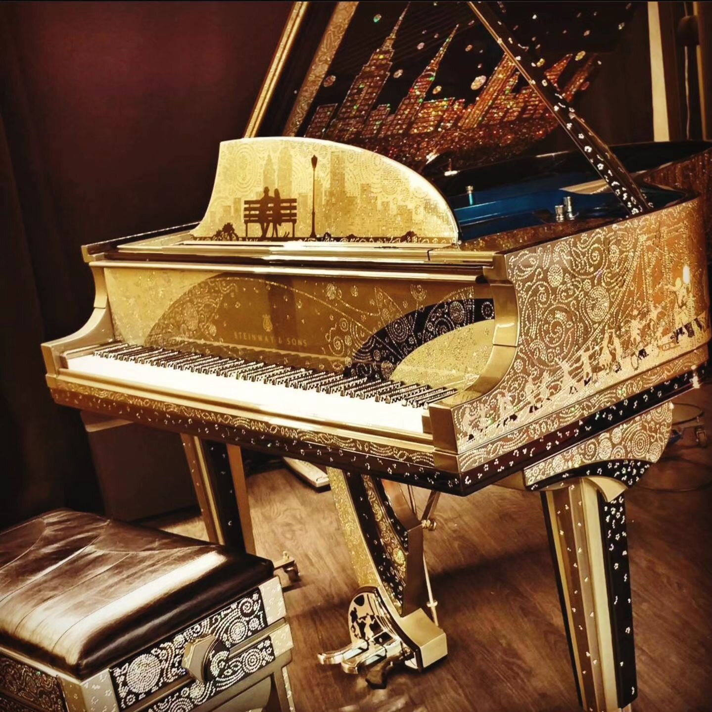 This breathtaking @steinwayandsons is now available for purchase. A rare opportunity to own one of the most beautiful instruments ever created. Contact us today!