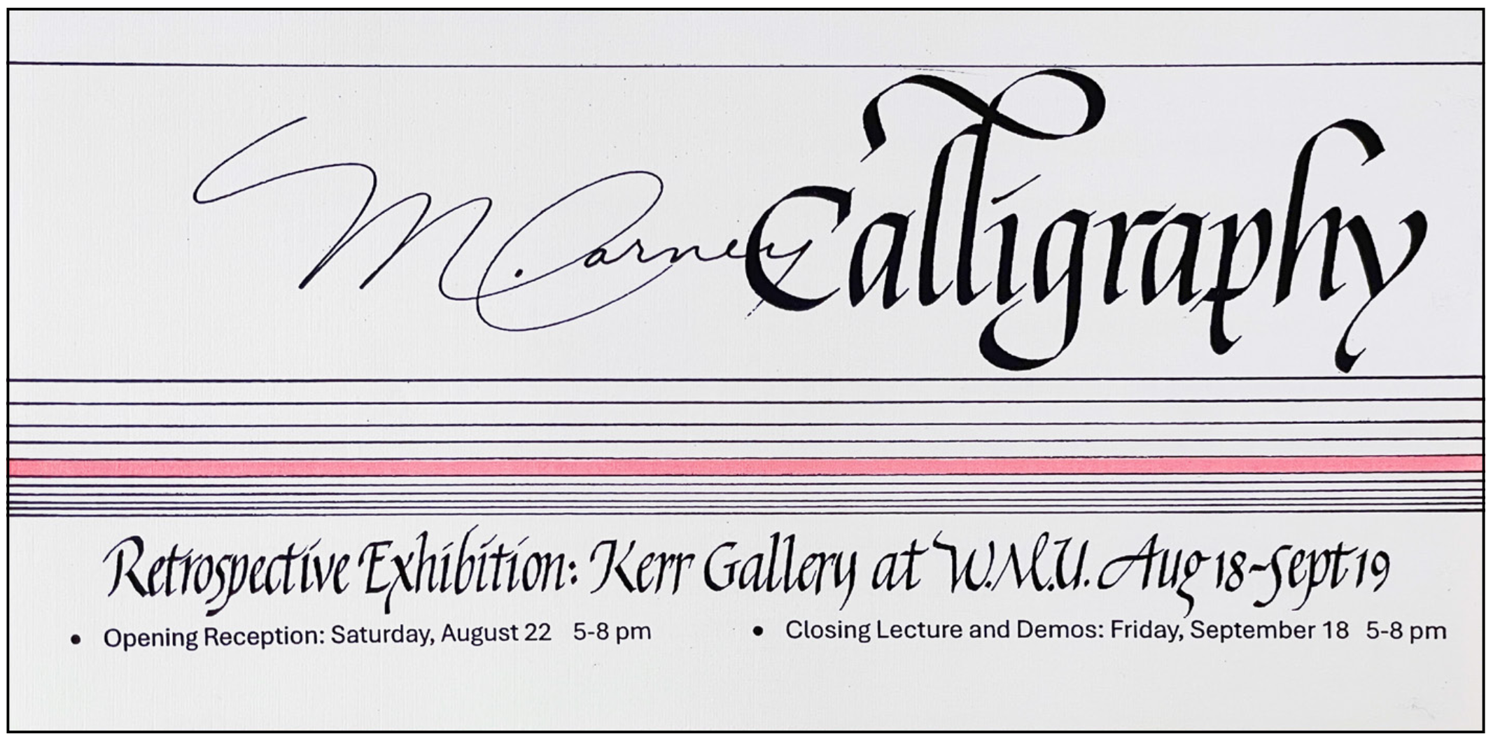 Marijo Carney Retrospective Exhibition - Opening Reception