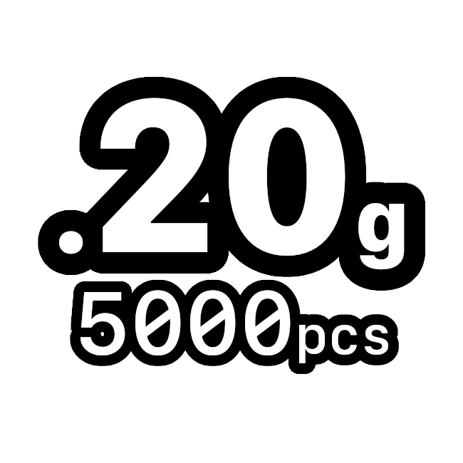 .20 GRAM BB (5000)