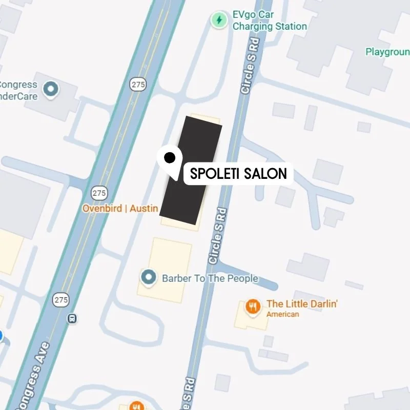 Map of Spoleti Salon in Austin, Texas