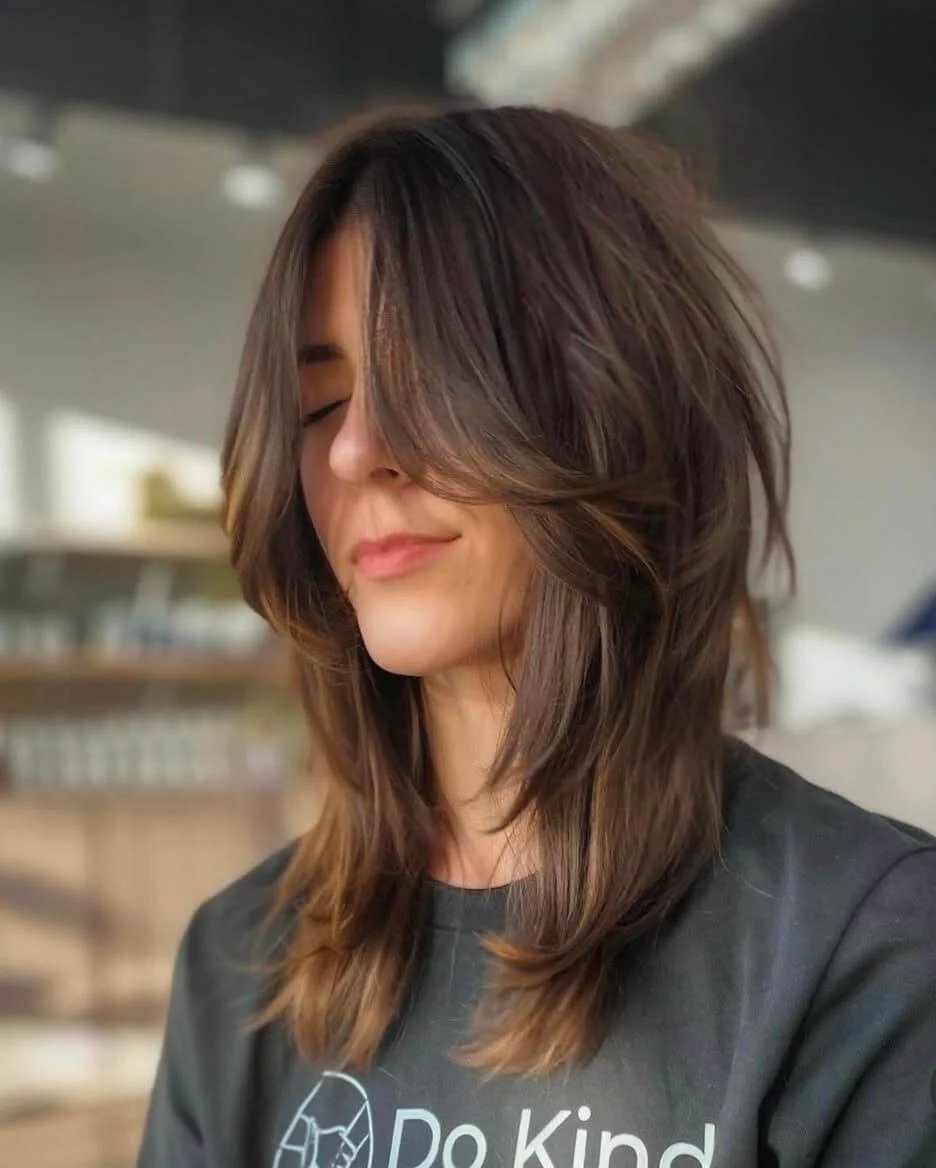 Shag hair cut for teenager