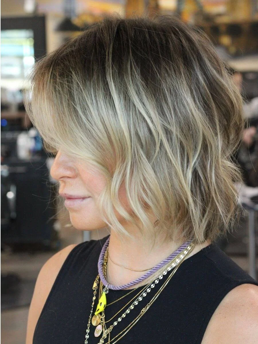 Dimensional Blonde Highlights