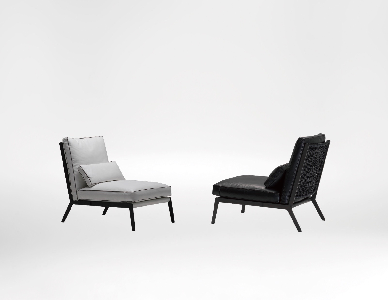 Arc in Fabric and Leather