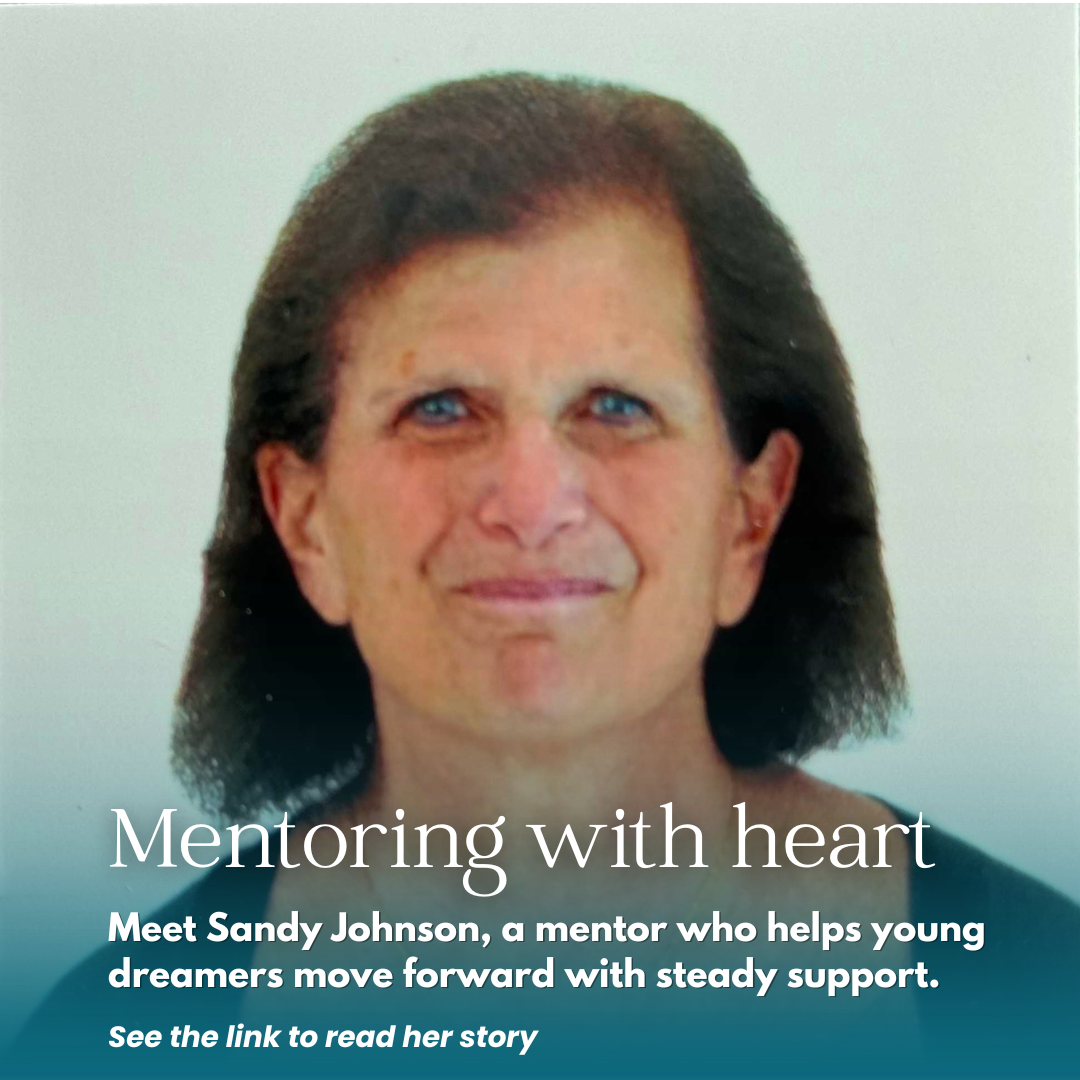 Mentor - Sandy Johnson — Saving Young Lives to Realize Dreams