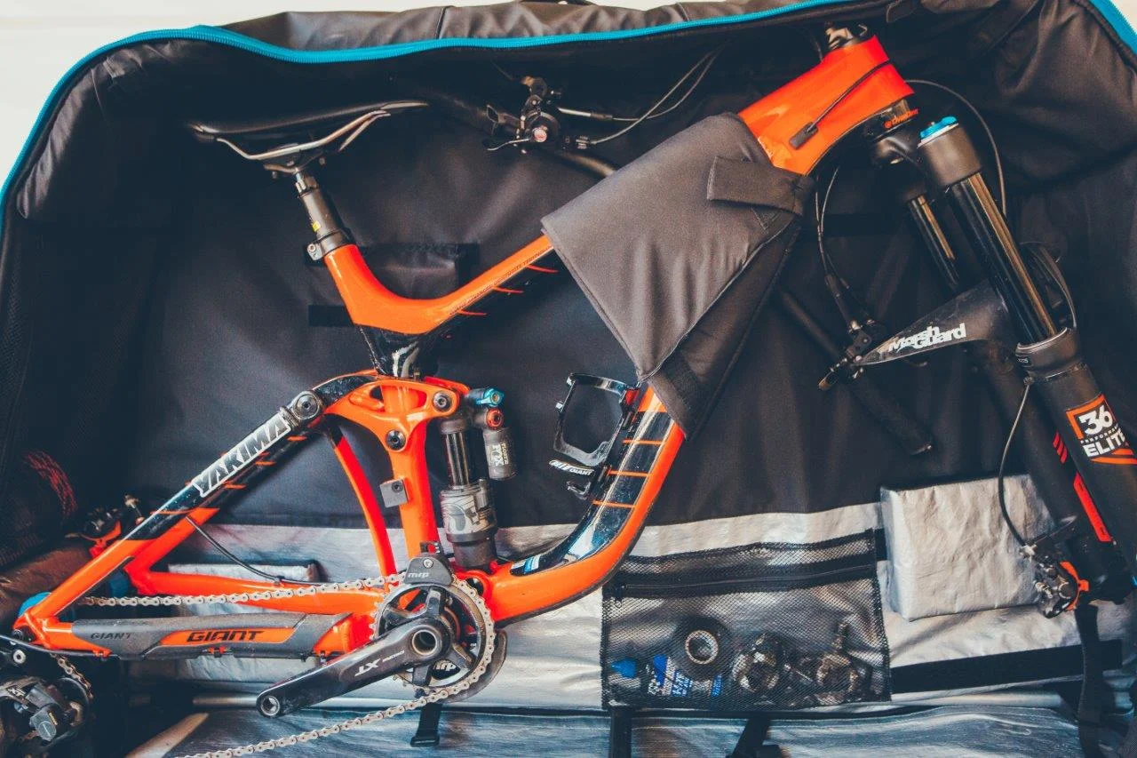 Tips on packing your MTB
