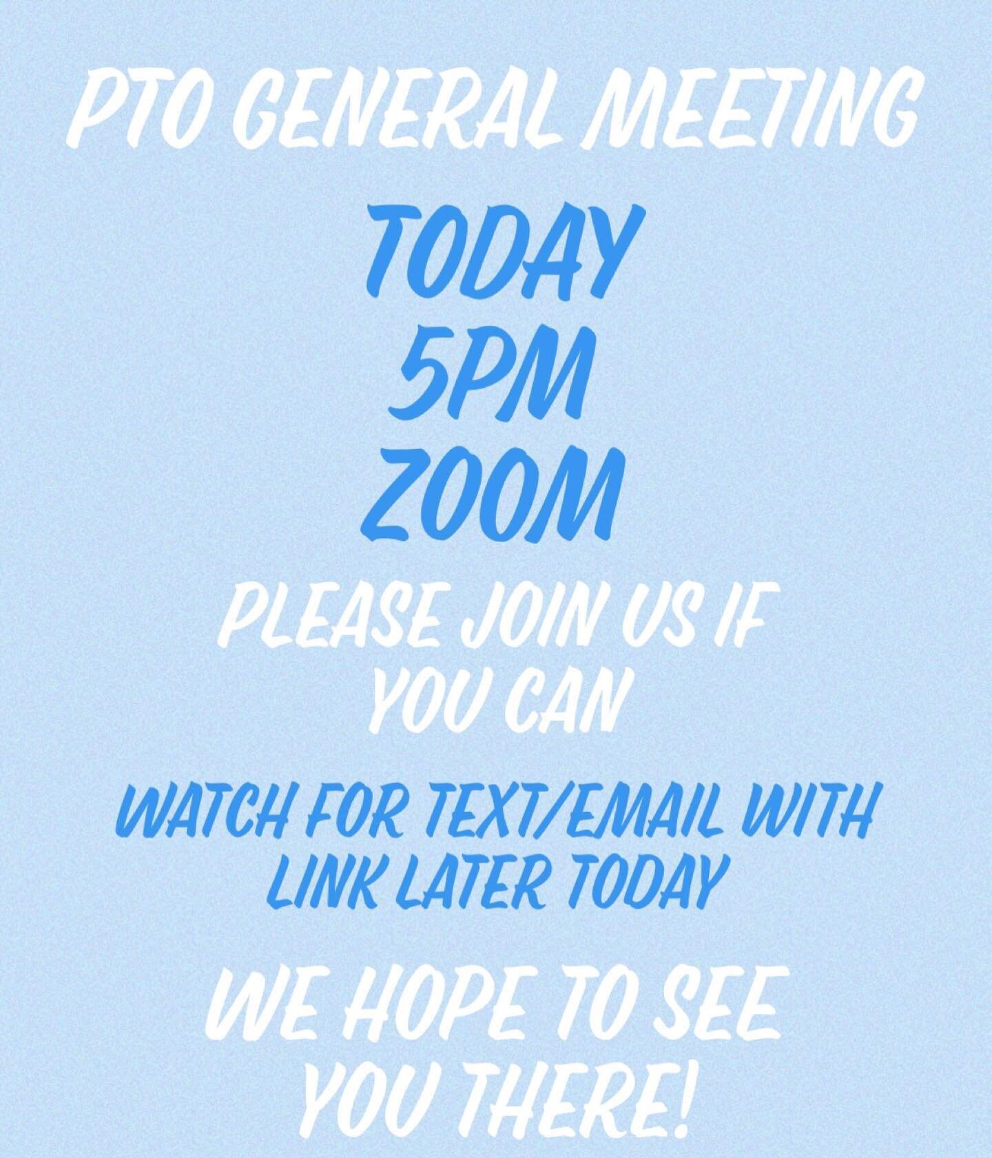 Join us today at 5pm via ZOOM! We will be discussing up &amp; coming events for Guin Foss! We hope to see you there!
