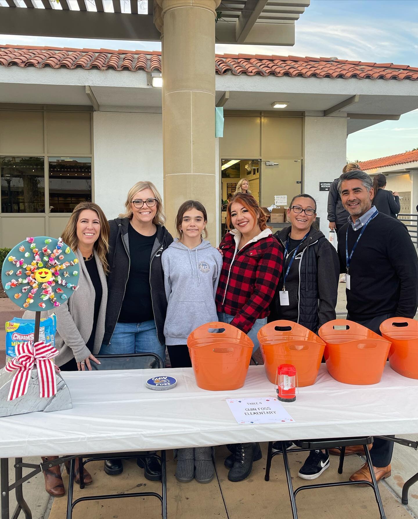 We were invited by our own Community Specialist Ms. Nelligan, to participate in the TUSD Community Festival at Tustin HS. It was a night of community, food, &amp; fun for families and friends of TUSD. Thank you to our PTO volunteers who played the lo