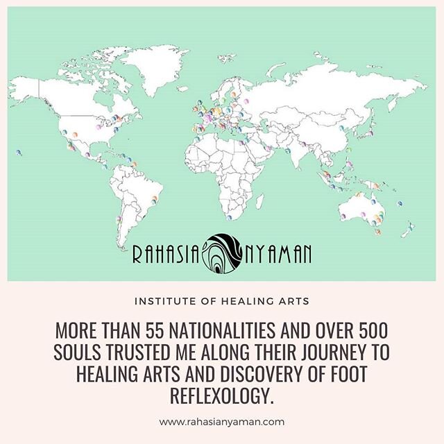 I'm grateful for living my passion and sharing my experience 🙏🏽👣✨
.
🌏 www.rahasianyaman.com
.
.
.
.
.
.
.
.
#rahasianyaman #footreflexology #nathalierichalet #healingenergy #reflexologie #reflexologieplantaire #personaldevelopment #developpementp