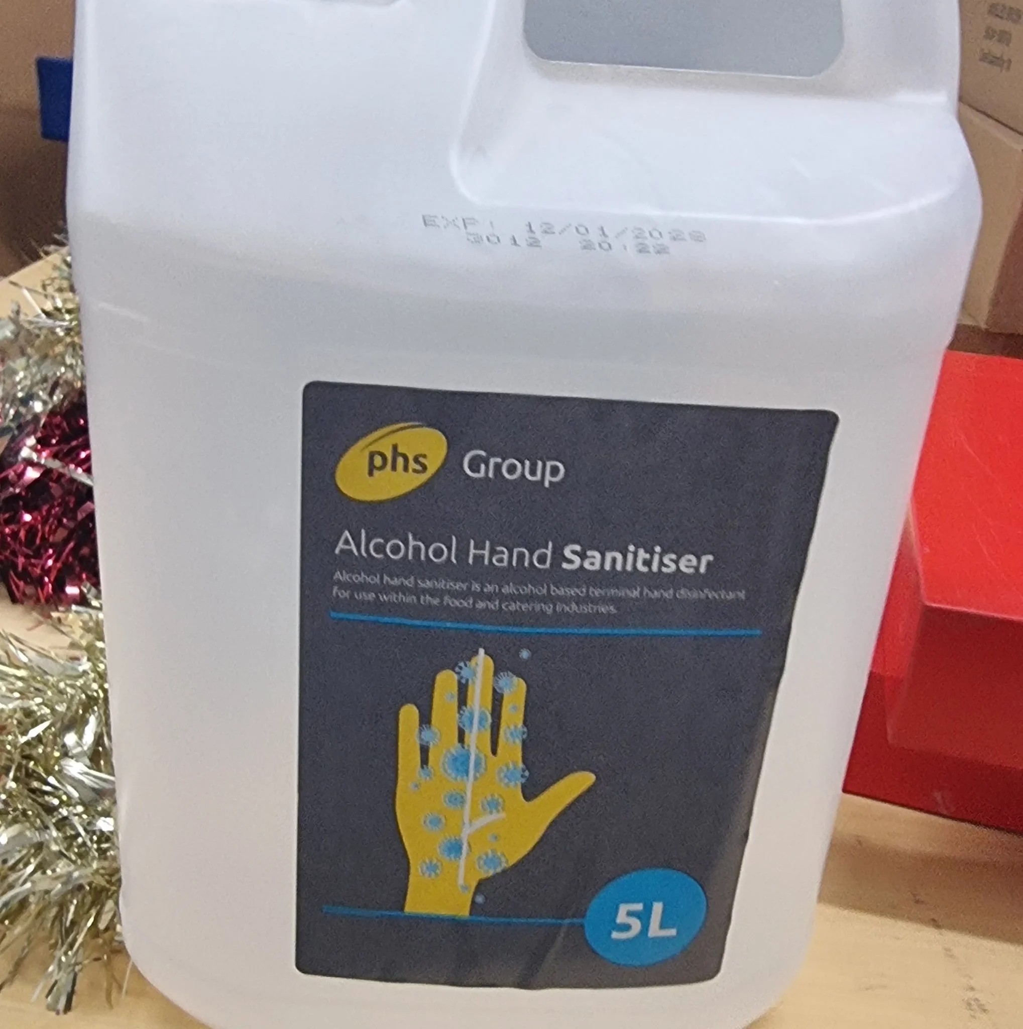 Winter offer ❄️❄️❄️

5l hand sanitiser, &pound;5 or 3 for &pound;10!!!