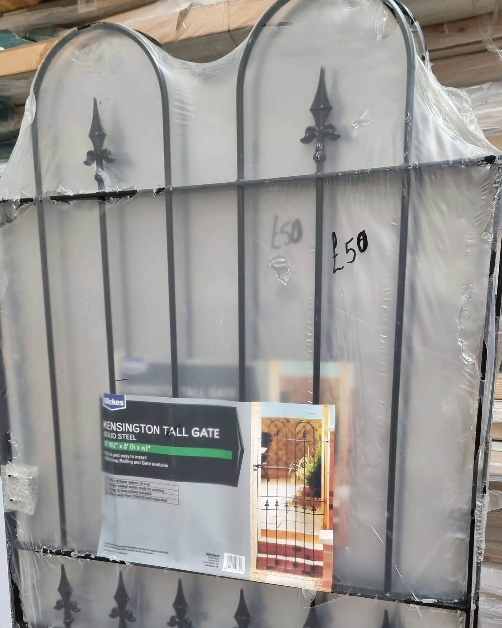 Tall metal gates, &pound;50!!