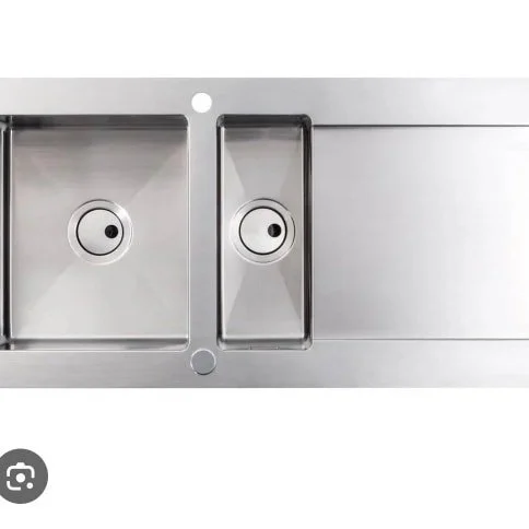 This beautiful brushed steel sink is &pound;210, that's a saving of over &pound;200!

We have lots of other sinks in store too, just pop in to browse!