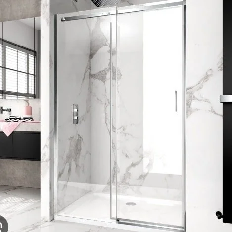 1200mm sliding shower doors &pound;120

800mm side panels also available