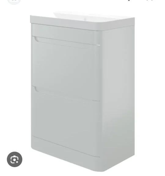 Compact 500mm white gloss vanity and basin

Save &pound;300!

Only &pound;199

*slight damage on rear
