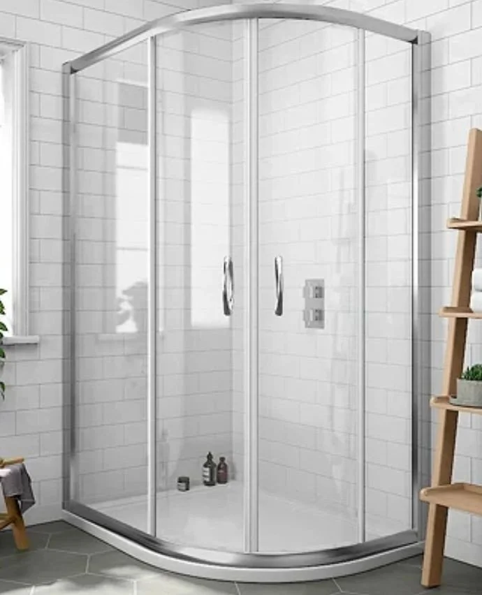 Shower enclosures in stock!⁠
⁠
1200 x 800 offset quadrant⁠
⁠
1200 x 800 or 1200 x 700 rectangle⁠
⁠
800 x 800 square⁠
⁠
Call in to see!⁠
⁠
Prices from &pound;80⁠
⁠
Doors available on their own for wall inset enclosures⁠
⁠