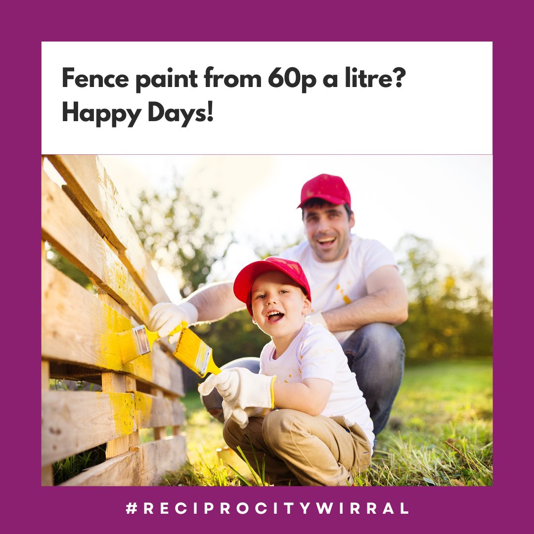 Looking for some half term projects for the kids? Get them painting!⁠
⁠
Call in and save big on paint...fence paint from 60p