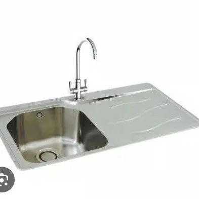 This stainless steel sink is better than half price...only &pound;150