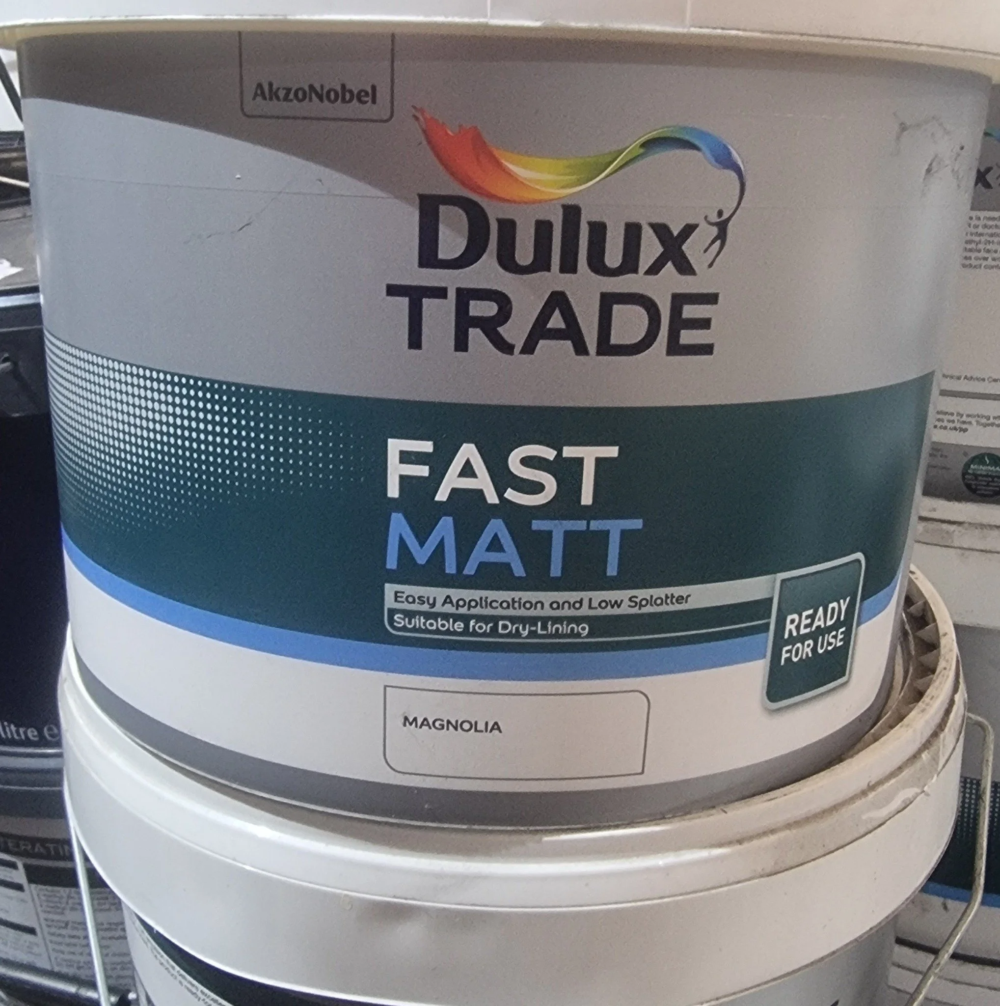 10 litres magnolia fast matt just &pound;12 while stocks last