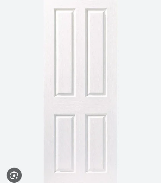 4 panel white doors in 33 and 27 " only (no 30"!)

Just &pound;20 each