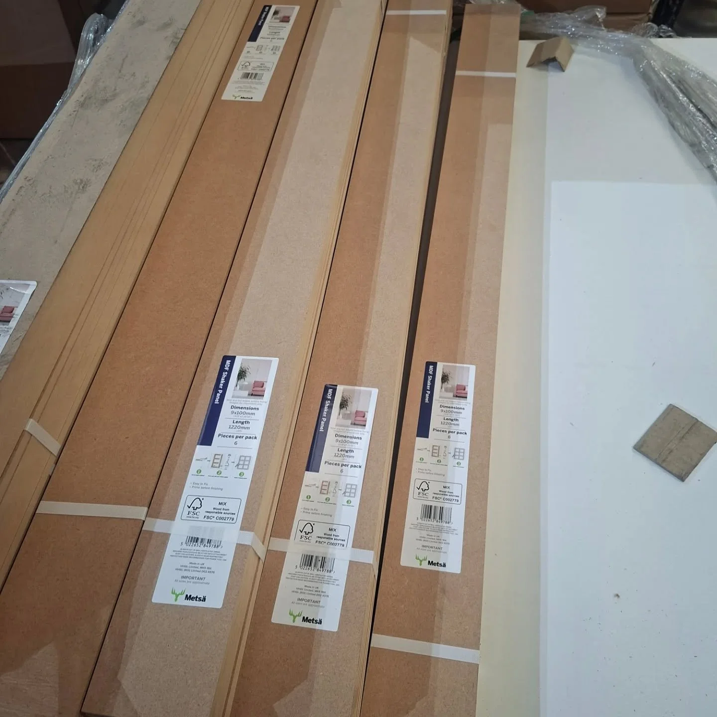 Panelling kits getting less and less - just &pound;12 per pack!