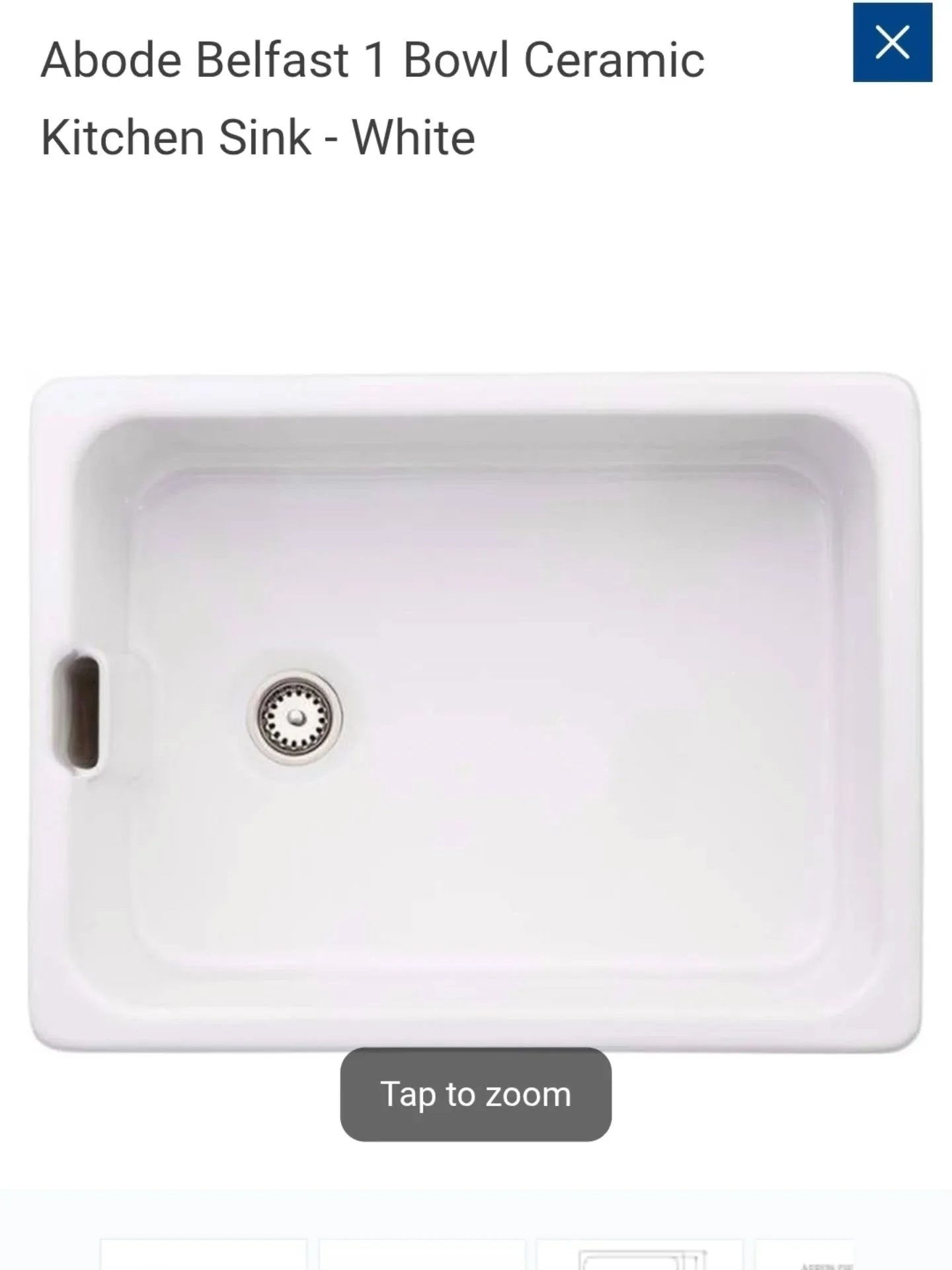 Abode belfast sink - just &pound;150!