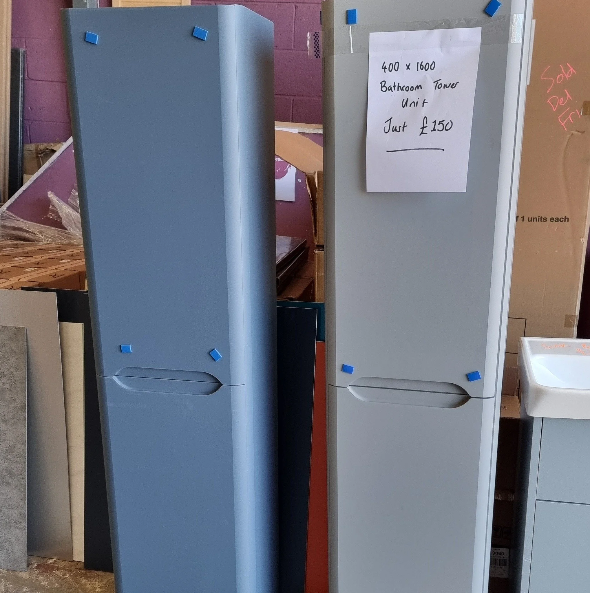 Blue and green tower units

Only &pound;150 each