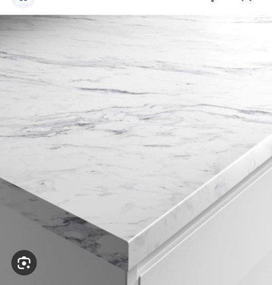 1 of these lovely white marble worktops in stock 

3m x 600mm x 38mm

Just &pound;100
