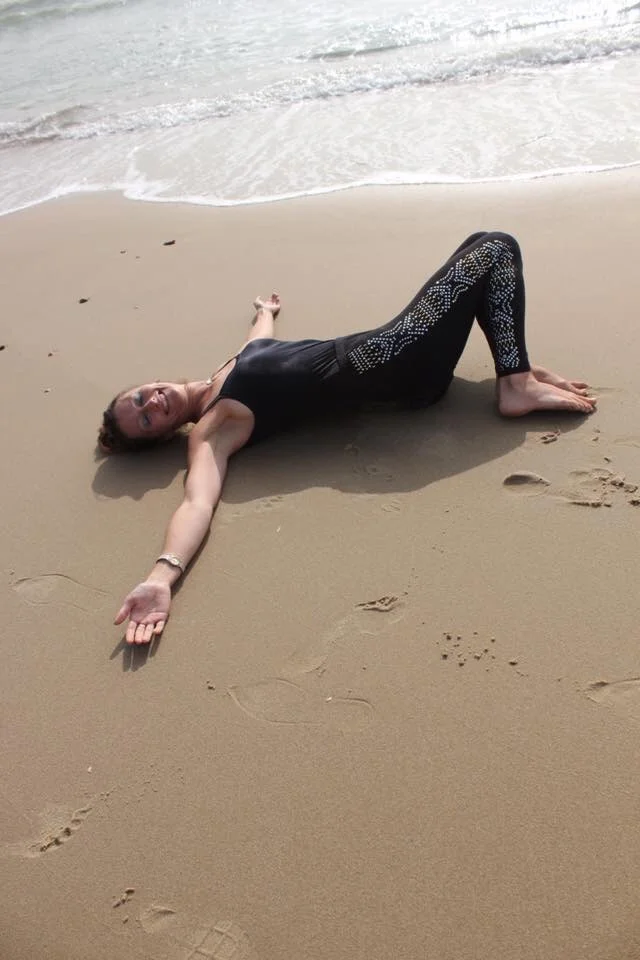 The side to side stretch is so wonderful to learn, however recommend you learn this with a qualified practitioner or Pilates teacher.