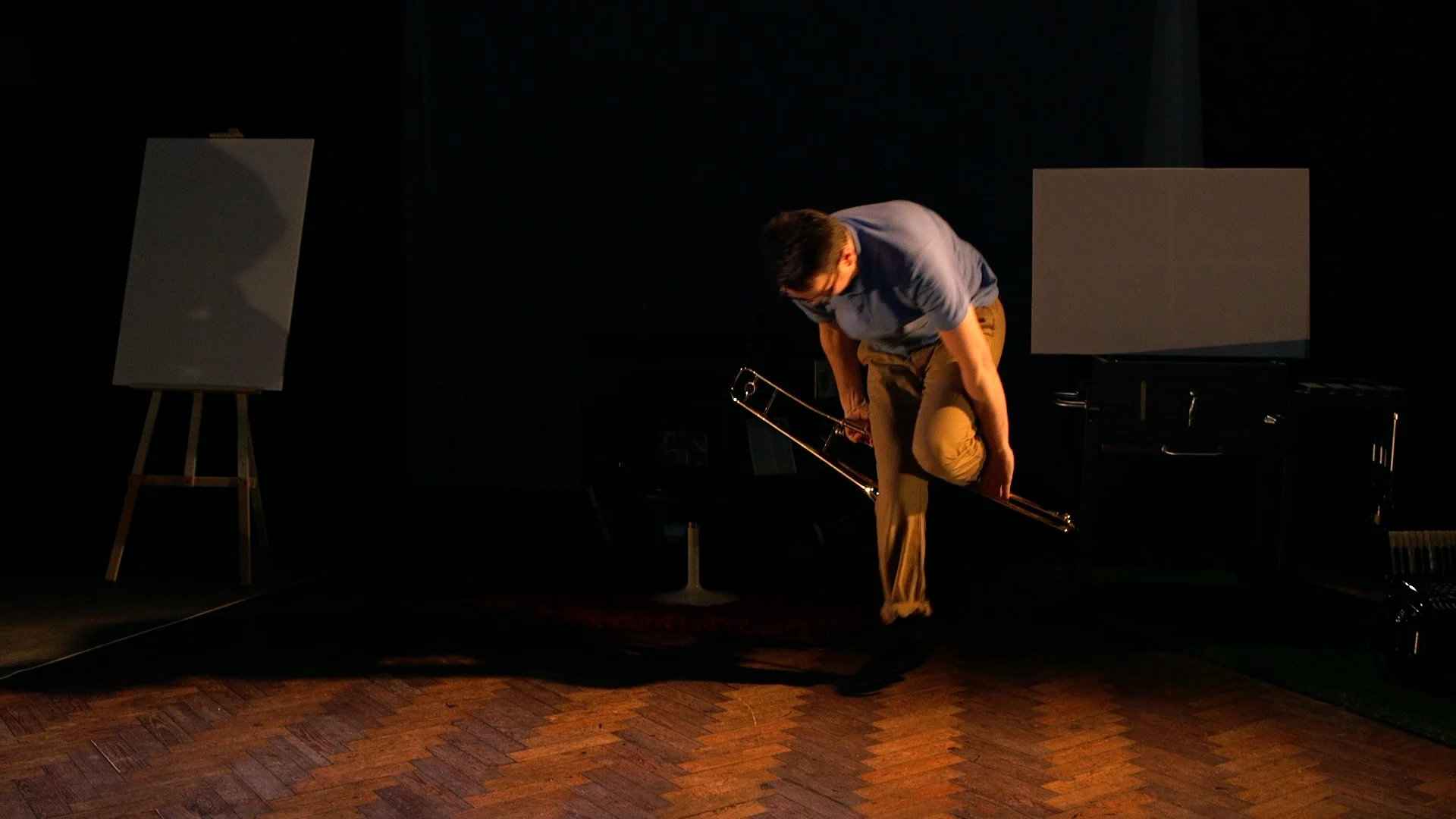 Oh Suburbia Film Image 12 Trombone Dance 4.jpg