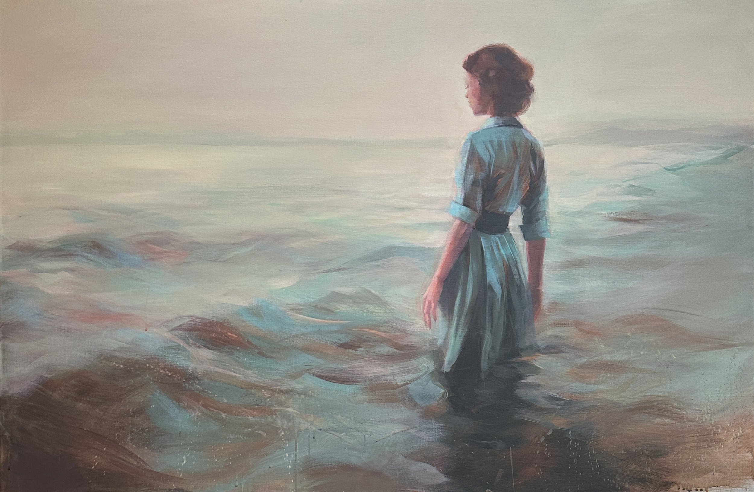One step closer to the horizon 100:140cm.jpg