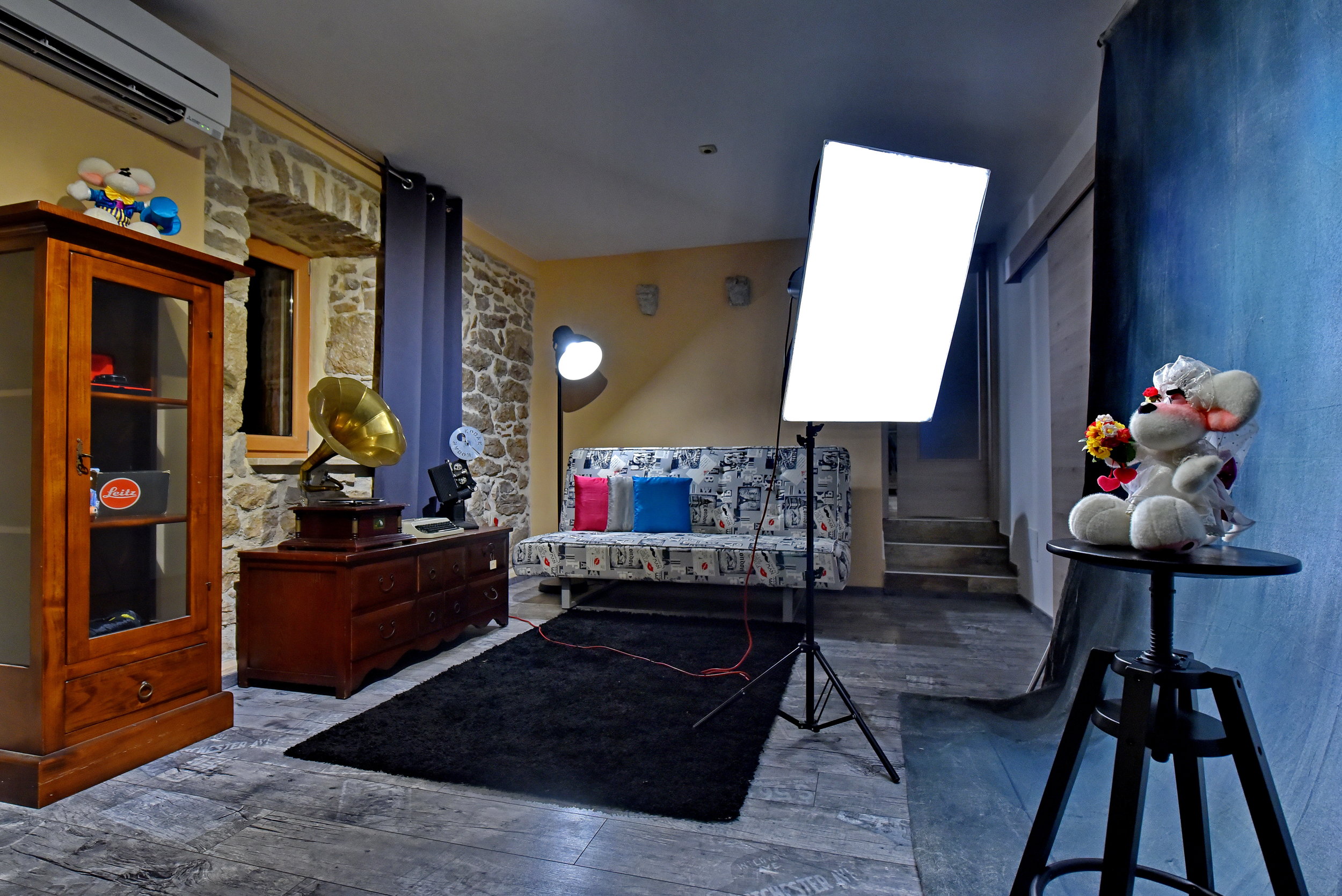 your own private studio located in the Villa…optimised for great memories 