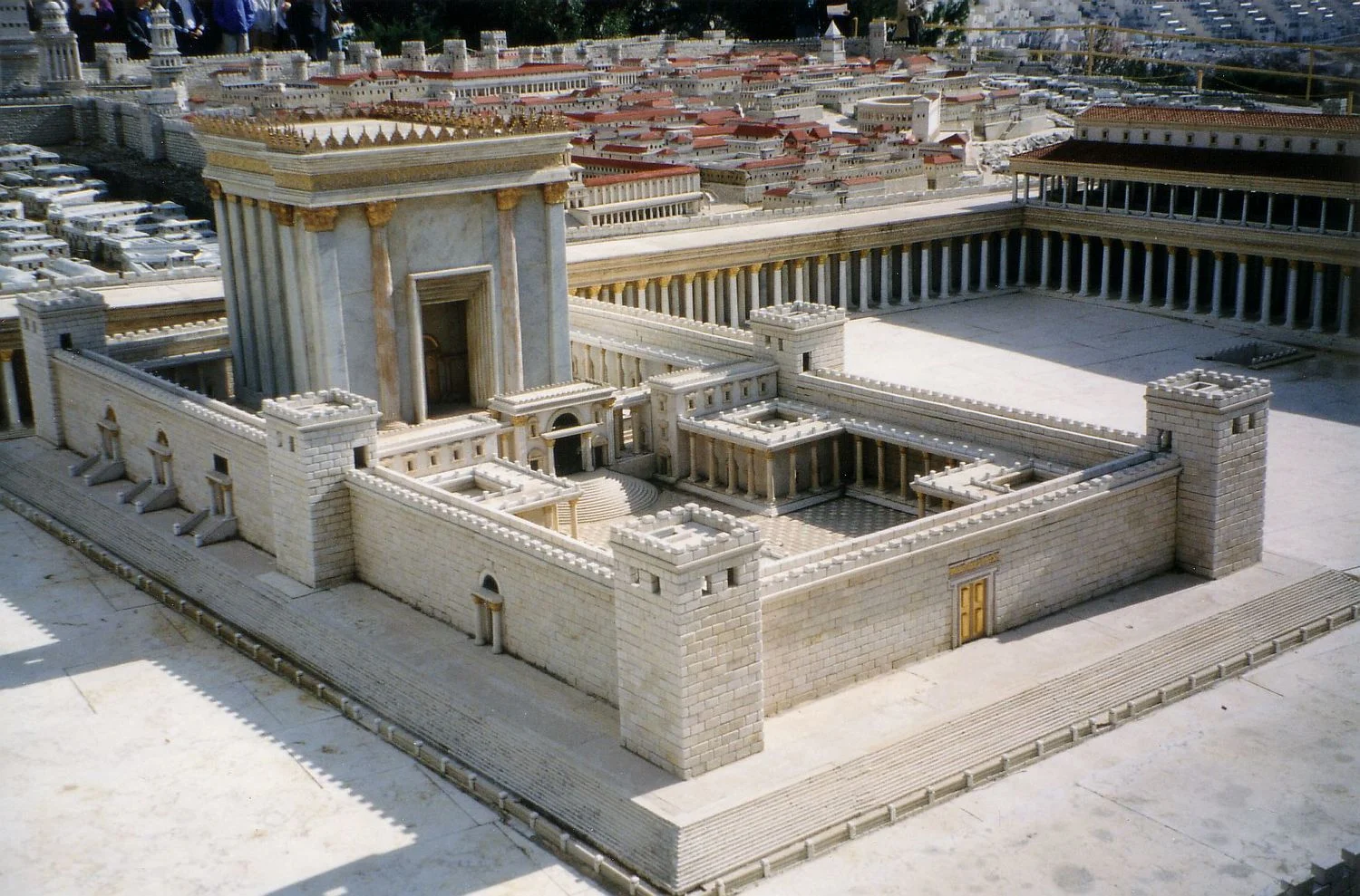 Fig. 1.23 Replica of Herod’s Temple, Jerusalem.