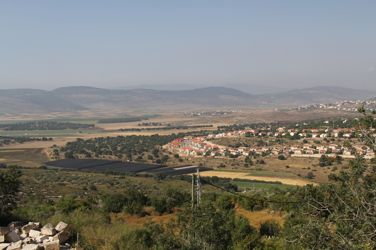 Fig. 1.25: View from the hill of Sepphoris.