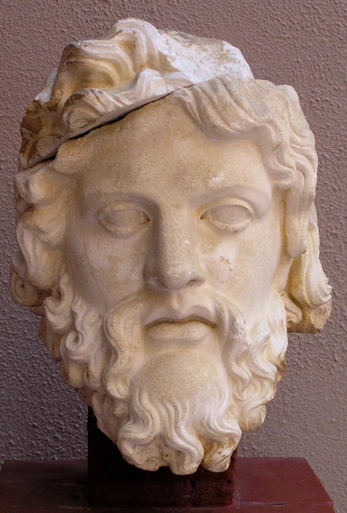 Fig. 3.8: Head of Zeus, Ephesus Museum, 1st century CE.