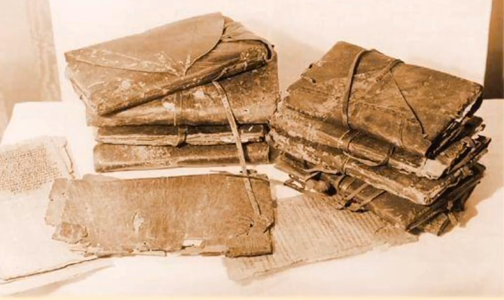 Fig. 5.23: Codices discovered at Nag Hammadi in 1945.