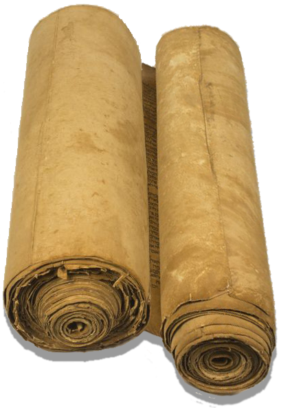 Fig. 6.7: A Torah scroll.