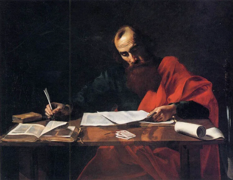 Artist's depiction of Paul the Apostle.