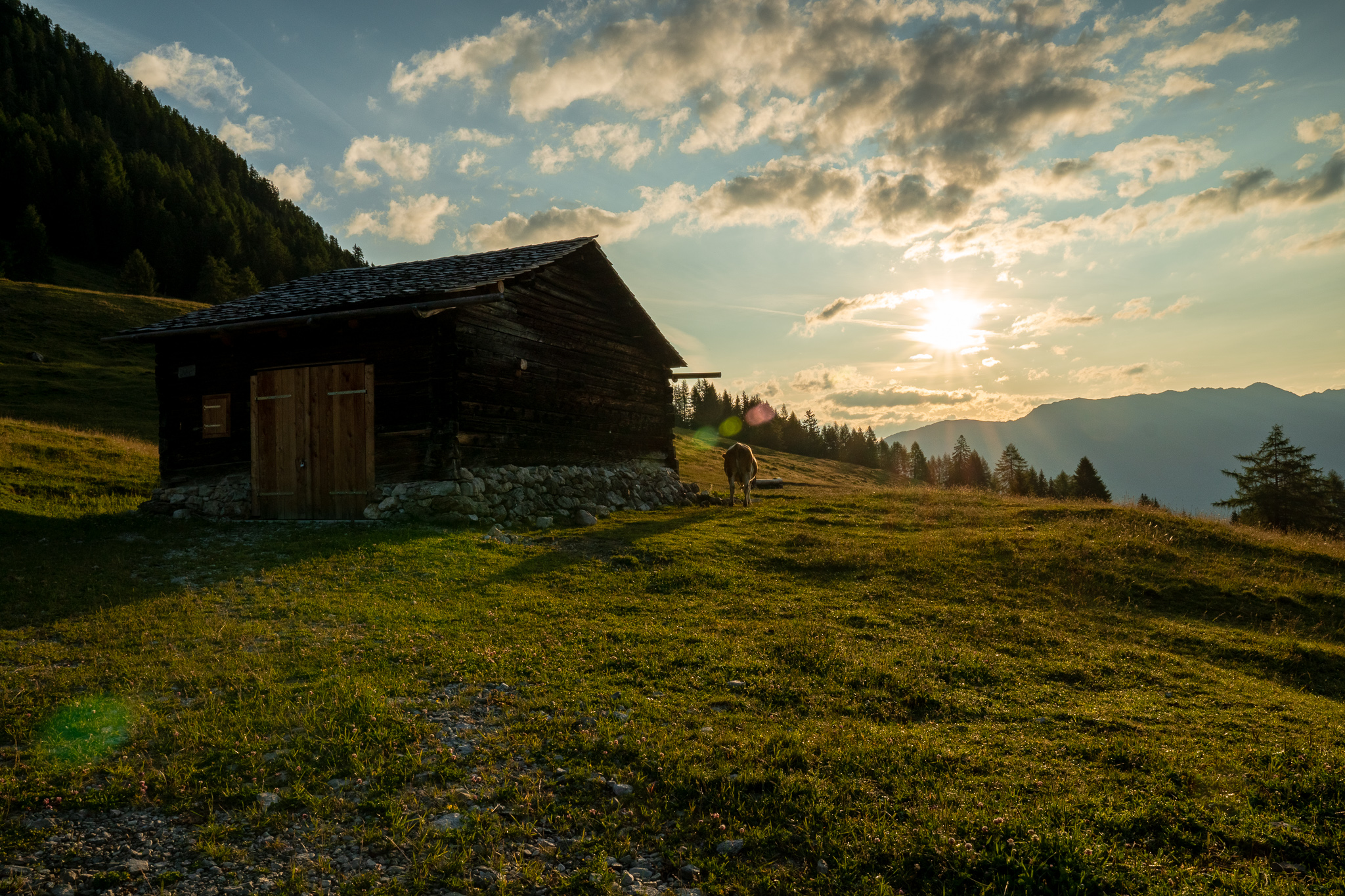 Lienzer Dolomiten bei Sonnenaufgang