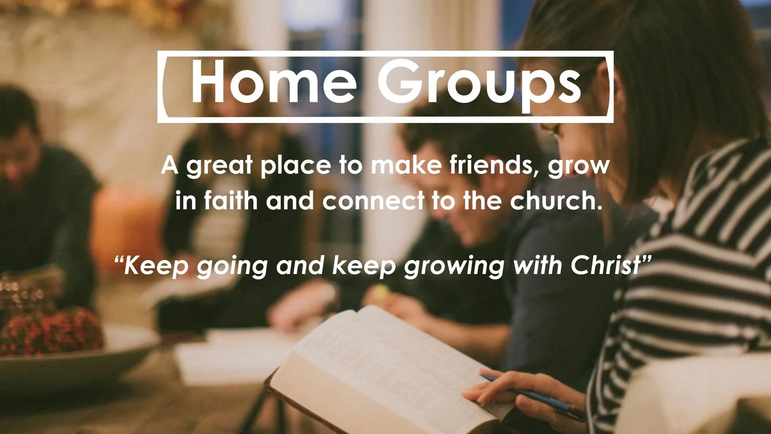 In Hause Group Home Groups — Christ Church Surbiton Hill
