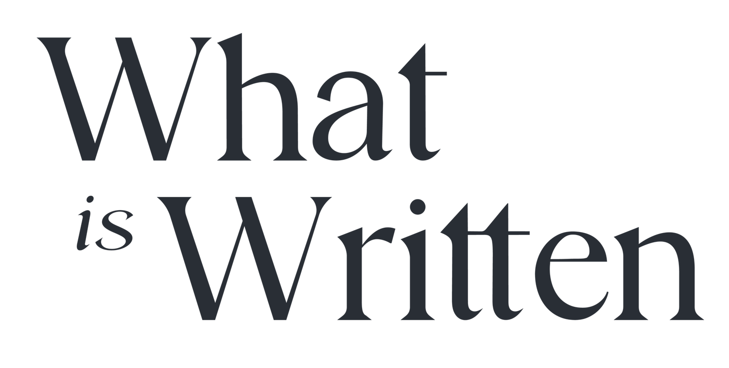 what-is-written