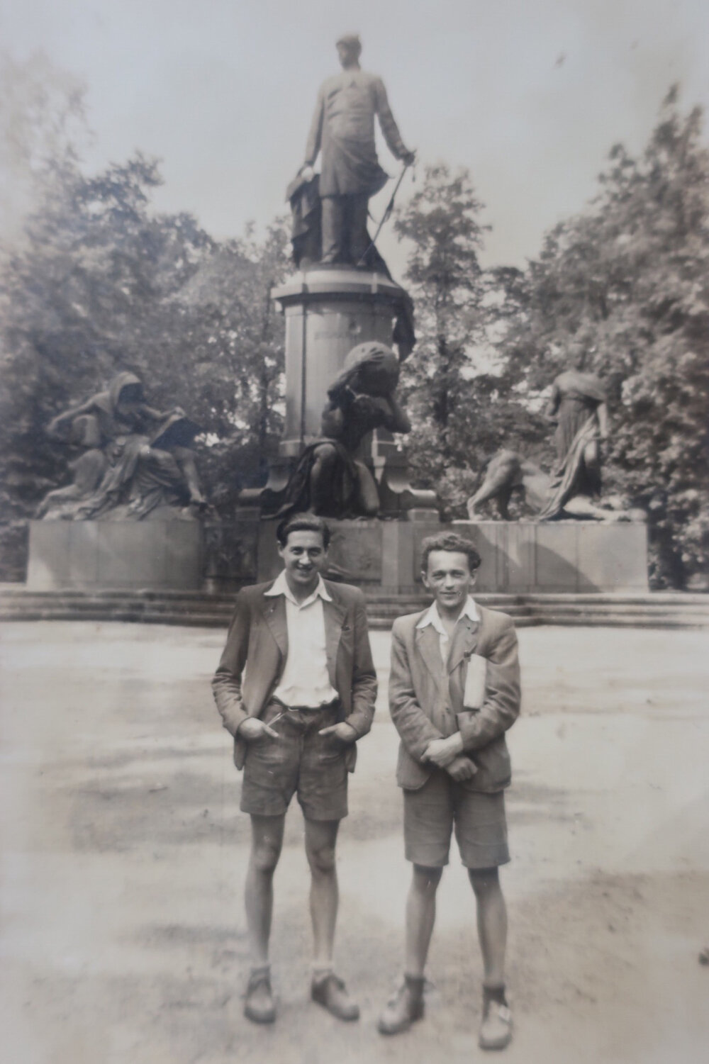 Hans and Zdenek in Berlin