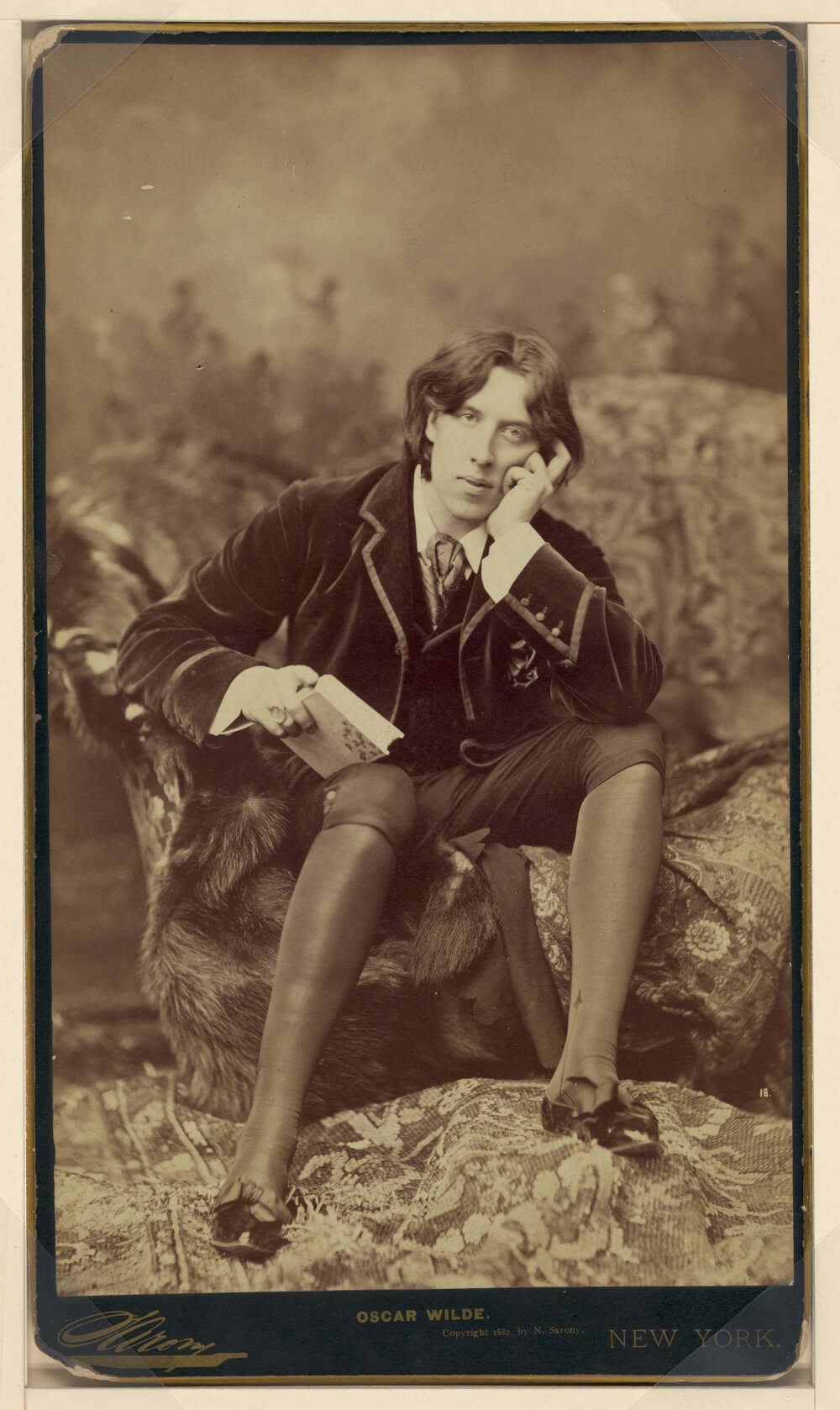 Oscar Wilde by Sarony