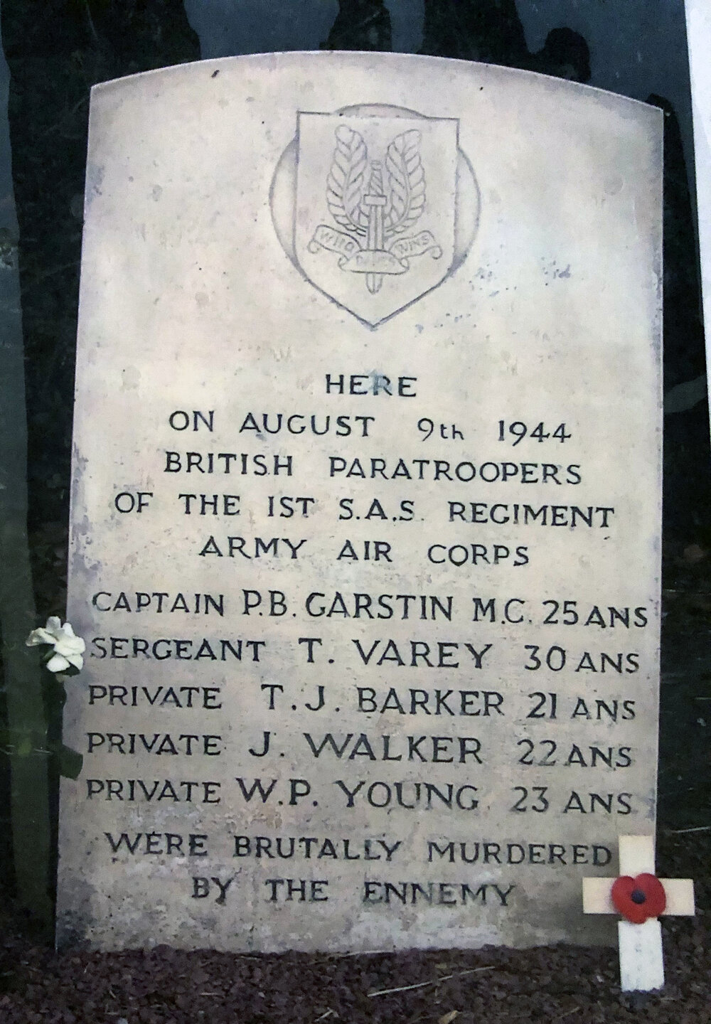 Memorial to Executed SAS