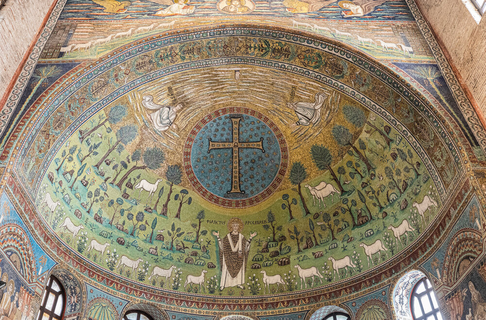 The apse mosaic of S. Apollinare in Classe