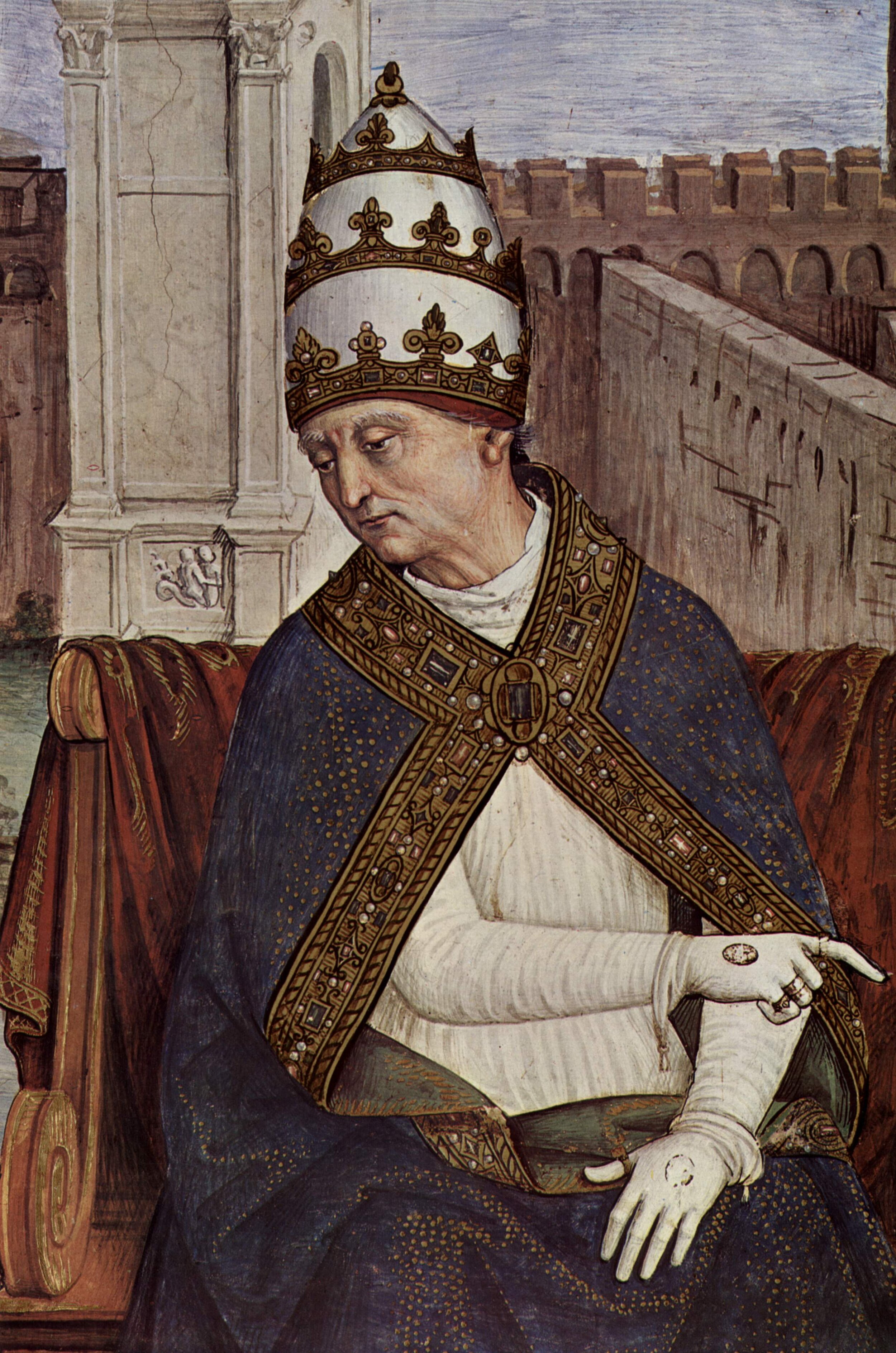 Enea Silvio Piccolomini, later Pope Pius II