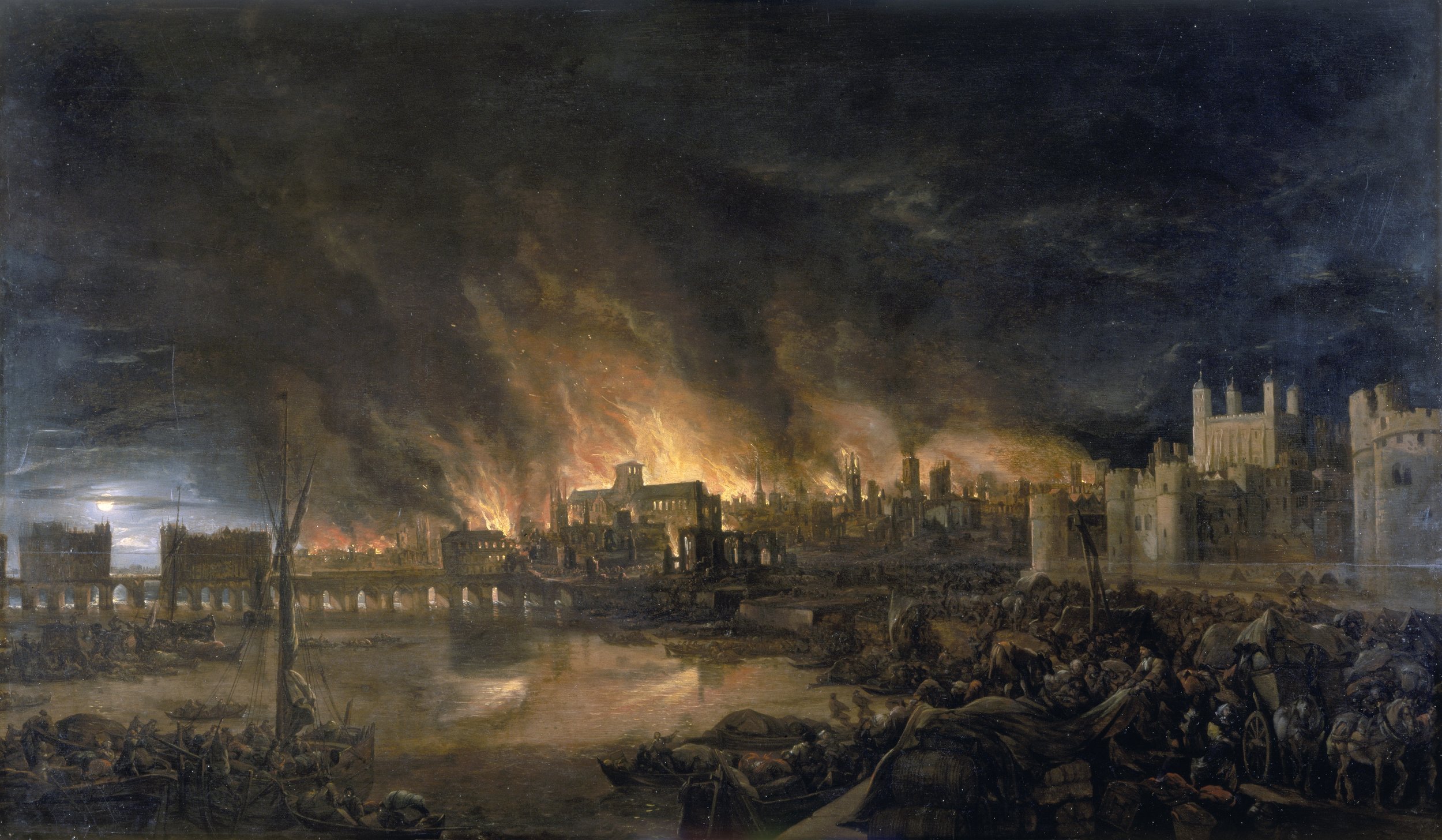 The Great Fire of London (Unknown)