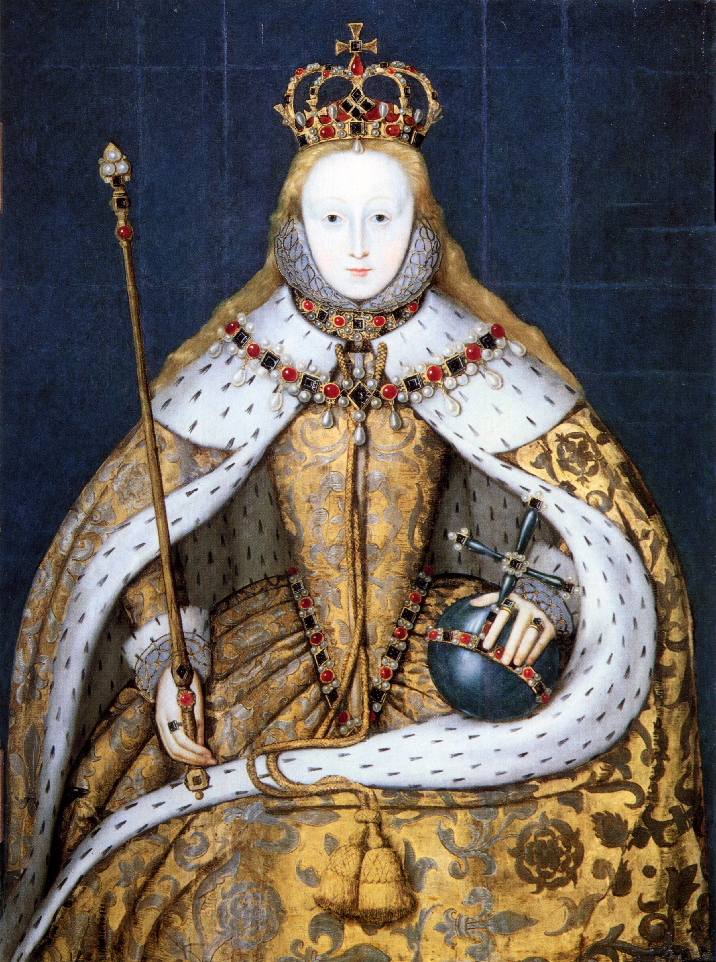Queen Elizabeth I in coronation robes
