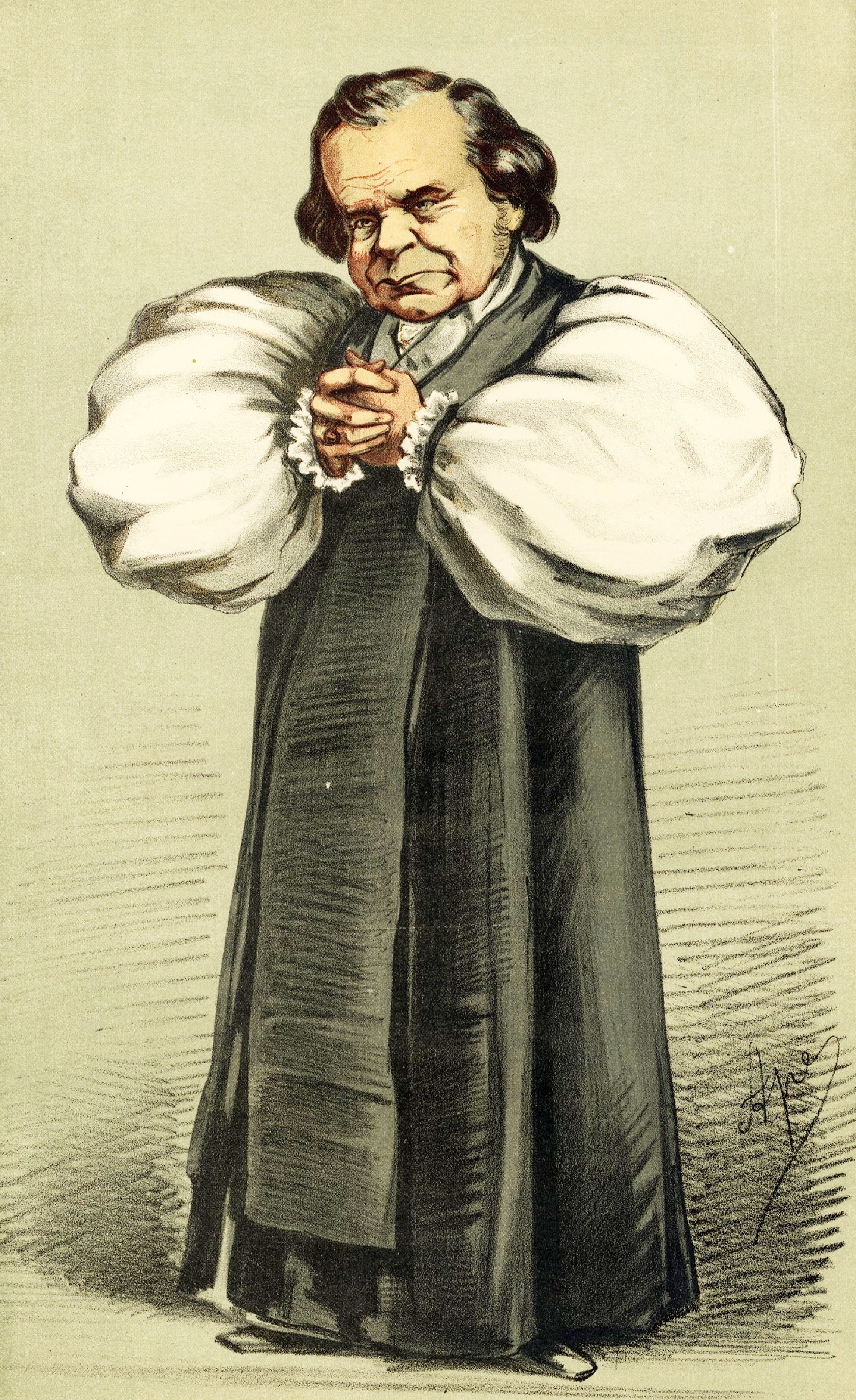 Caricature of Samuel Wilberforce