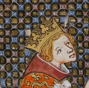 Edward III of England from the Grandes Chroniques de France