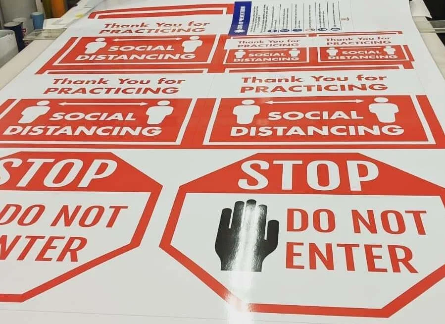 Physical Distance Signs Physical Distancing Building Signs to Keep You Safe