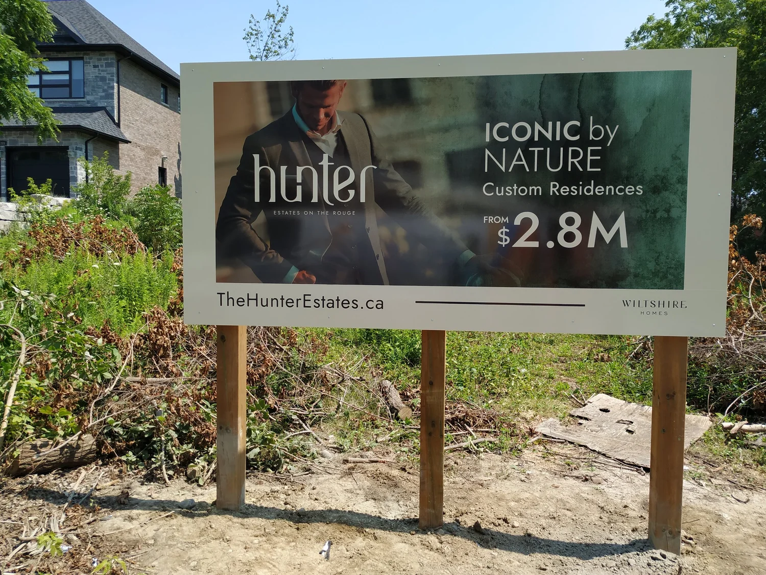 Development and construction signage